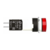 Imagem de Completa o16 luz piloto vermelha com led integral 12 ... 24v