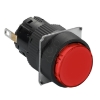 Imagem de Piloto rodada o16 luz - ip65 - vermelho - integrante led 24vdcpolarised - conector