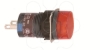 Imagem de Piloto rodada o16 luz - ip65 - vermelho - integrante led 24vdcpolarised - conector