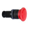 Imagem de Botao de emergencia O 22 - cabeca do cogumelo vermelho O40mm - virar para libertar 1NO+1NC