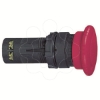 Imagem de Botao de emergencia O 22 - cabeca do cogumelo vermelho O40mm - virar para libertar 1NO+1NC