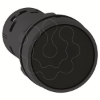Imagem de Ar-pushbutton ar preto no+nc