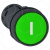 Imagem de Pulsador rasante verde  no - 'i'