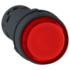 Imagem de Botao de pressao iluminado - botao de pressao com led - botao de pressao vermelho na 24v