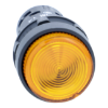 Imagem de Botao de pressao monolitico iluminado plastico laranja o22 led integral retorno por mola 24 v ac/dc 1 nao