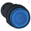 Imagem de Botao de pressao monolitico iluminado plastico azul o22 led integral retorno por mola 24 v ac/dc 1 nao