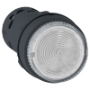 Imagem de Botao de pressao monolitico iluminado plastico transparente o22 led integral retorno por mola 24 v ac/dc 1 nao