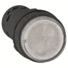 Imagem de Botao de pressao monolitico iluminado plastico transparente o22 led integral retorno por mola 24 v ac/dc 1 nao
