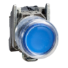 Imagem de Botao de pressao iluminado azul - o 22 - 24 v - atex