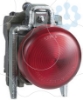 Imagem de Luz redonda O 22 - IP65 - vermelho - LED integrado - 240 V - olhais - ATEX