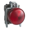 Imagem de Luz redonda O 22 - IP65 - vermelho - LED integrado - 240 V - olhais - ATEX
