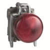 Imagem de Luz redonda O 22 - IP65 - vermelho - LED integrado - 240 V - olhais - ATEX
