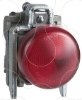Imagem de Luz redonda O 22 - IP65 - vermelho - LED integrado - 240 V - olhais - ATEX