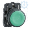 Imagem de Push button plastic flush verde o22 spring return unmarked 1 no