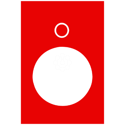 Mostrar detalhes para Legenda - 30 x 40 mm - vermelho - 0 Imagem de Legenda - 30 x 40 mm - vermelho - 0