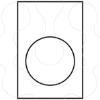 Imagem de 22mm pushbutton plaqueta