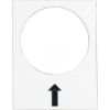 Imagem de Legenda   30 x 40 mm   branco     direitalento