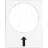 Imagem de Legenda   30 x 40 mm   branco     direitalento
