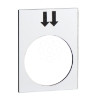 Imagem de Legenda   30 x 40 mm   branco     direitarapido