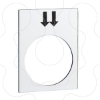 Imagem de Legenda   30 x 40 mm   branco     direitarapido