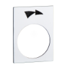 Imagem de Legenda   30 x 40 mm   branco     slew direitalento rapido