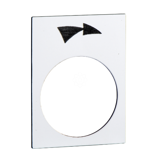 Imagem de Legenda   30 x 40 mm   branco     slew direitalento rapido