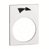 Imagem de Legenda   30 x 40 mm   branco     slew direitalento rapido