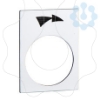 Imagem de Legenda   30 x 40 mm   branco     slew direitalento rapido