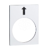 Imagem de Legenda   30 x 40 mm   branco     angariar lento