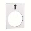 Imagem de Legenda   30 x 40 mm   branco     angariar lento
