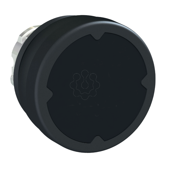 Imagem de Cabeca de botao para ambiente acim essivo - preto   - sem marcacao