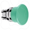 Imagem de Cab botao imp cogumelo verde 40mm p/ aro fix metalico