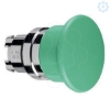 Imagem de Cab botao imp cogumelo verde 40mm p/ aro fix metalico