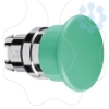 Imagem de Cab botao imp cogumelo verde 40mm p/ aro fix metalico