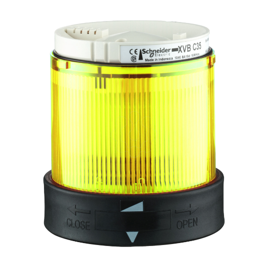 Imagem de Luz intermitente amarela  - Unidade iluminada 48..230 v ac
