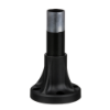Imagem de Tubo de suporte + base de fixacao l=80 mm - aluminio preto - xvb