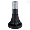 Imagem de Tubo de suporte + base de fixacao l=80 mm - aluminio preto - xvb