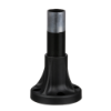 Imagem de Tubo de suporte + base de fixacao l=80 mm - aluminio preto - xvb