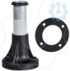 Imagem de Tubo de suporte + base de fixacao l=80 mm aluminio - xvb