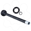 Imagem de Tubo de suporte + base de fixacao l=400 mm - aluminio preto - xvb