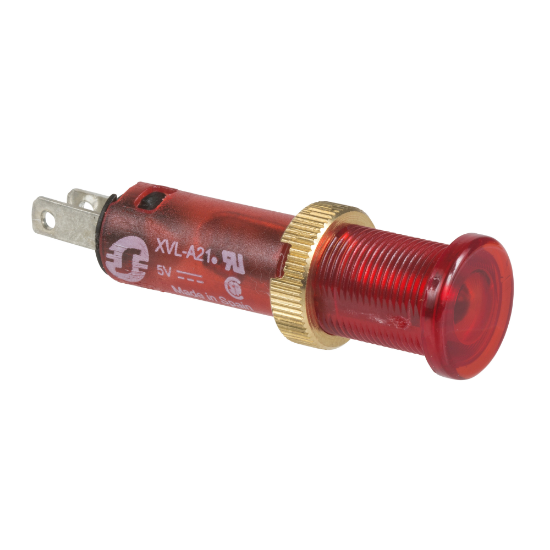 Imagem de Luz piloto o8 - ip40/ip65 - vermelho - led coberto incluido  - 24v - rapidoon