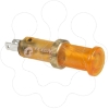 Imagem de Luz piloto o8 - ip40/ip65 - amarelo laranja- led coberto incluido  - 24v - rapidoon