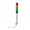 Imagem de Banco indicador com  buzzer + 4 unidades iluminadas - o45mm - 24vac/dc