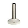 Imagem de Tubo de suporte com base de fixacao l=100 mm - aluminio branco - xvm
