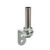 Imagem de Tubo de suporte de aluminio com abracadeira de metal l=100mm - xvm