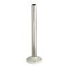 Imagem de Tubo de suporte com base de fixacao l=400 mm - aluminio branco - xvm