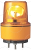 Imagem de 130mm baliza giratoria  laranja 24vdc