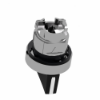Imagem de Cabeca de interruptor selector - 3 posicoes - o 22 - preta