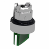 Imagem de Cabeca de interruptor selector iluminada - 2 posicoes - o 22 - verde