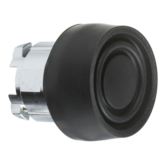 Imagem de Cabeca botao de pressao tampa de silicone  preta